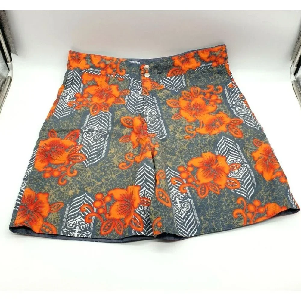 Quik Sand Sportswear Board Shorts Mens 36" Waist Reversable Beach Swim Vacation - Picture 2 of 8